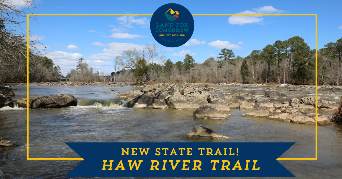 Haw River Trail Becomes a State Trail